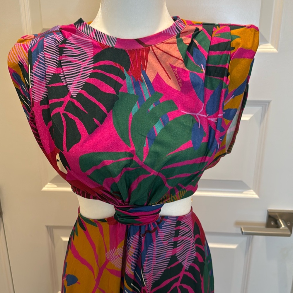 FARM Rio Multicolor Tropical Maxi Dress - Picture 4 of 8